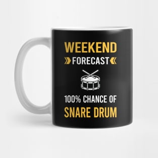 Weekend Forecast Snare Drum Drums Mug